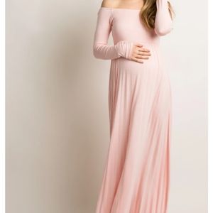 Pinkblush Pink Gown XL Maternity NWT
